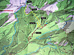Baldy Bowl trail map