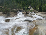 Looking down LeConte.