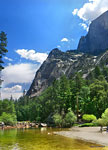 Mirror Lake under Halfdome