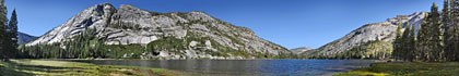 Washburn Lake panorama from the south shore looking west and north