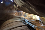 Each bend in the canyon walls rewards us with more sublime light. My neck ached from gaping upwards.