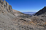 East down from Jigsaw Pass