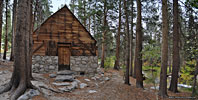 Lon Chaney cabin on Big Pine Creek